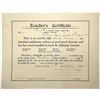 Image 1 : Rare Indian Territory School Ephemera [158053]