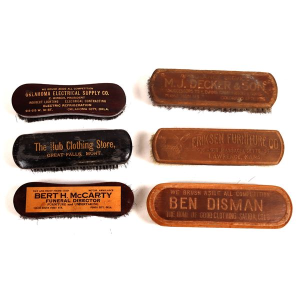 Oklahoma/Colorado Shoe Polishing Brush Collection, 13 [160662]