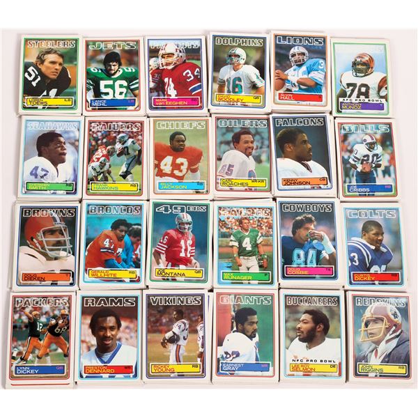 1983 Topps Complete Football Set of Cards [157321]