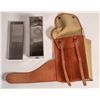 Image 2 : Abercrombie and Fitch Canvas and Leather Carrier with Tin  [159415]
