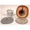 Image 2 : Antique Chinese Teapot in Basket [161305]