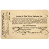 Image 2 : Arcata & Mad River Railroad Co. Annual Pass [160216]