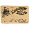 Image 1 : Chicago, Iowa & Dakota Railway Annual Pass [148261]