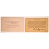 Image 2 : Two Different Iowa Railroad Annual Passes [160243]