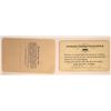 Image 2 : Atchison, Topeka & Santa Fe Railroad Annual Pass Pair [160213]