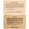 Image 2 : National Park Railroad Pass Pair: Yellowstone & Yosemite [158055]