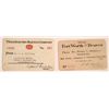 Image 1 : Two Different Texas Railroad Annual Passes [160247]