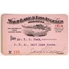 Image 1 : Salt Lake & Los Angeles Railway Co. Annual Pass [158057]