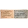 Image 1 : Spokane, Portland & Seattle Railway Co. Annual Pass Pair [160212]