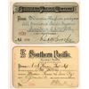 Image 1 : Southern Pacific Railroad Passes incl. Chas. F. Crocker Signature [158059]