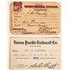 Image 1 : Union Pacific Railroad Annual Pass Pair [158063]