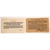 Image 2 : Two Different Western Railroad Annual Passes [160228]