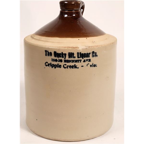 Rocky Mt. Liquor Jug [158599]