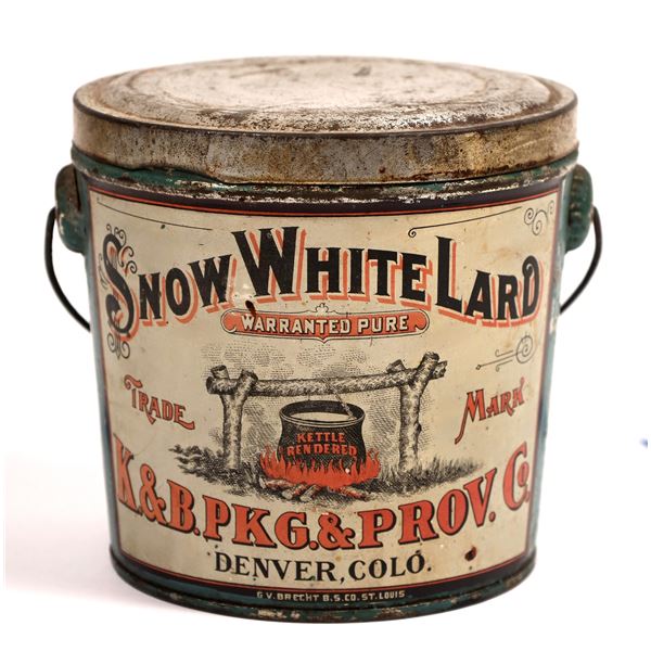 Snow White Lard Can [158135]