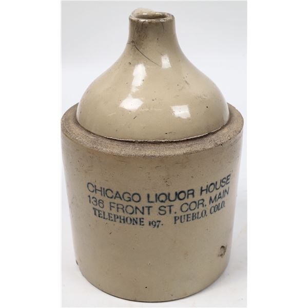 Chicago Liquor House, Pueblo, CO jug [156649]