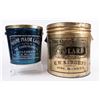 Image 1 : Colorado Large Lard Tins, 2 [160591]