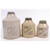Image 1 : Rare Mason Fruit Stoneware Canning Jars, 3 [159898]