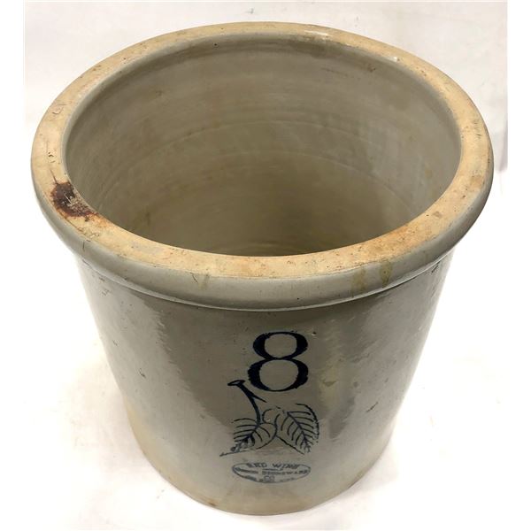 Redwing Union Stoneware Pottery Co. Large Pot, #8 [159851]