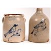 Image 1 : West Troy, NY Blue Bird Stoneware, 2 [160707]