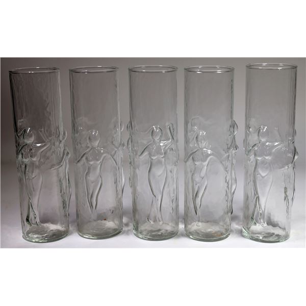 Pinup Drinking Glasses, 5 [156231]