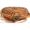 Image 3 : Large Mezcal Wicker Covered Bottle [161296]