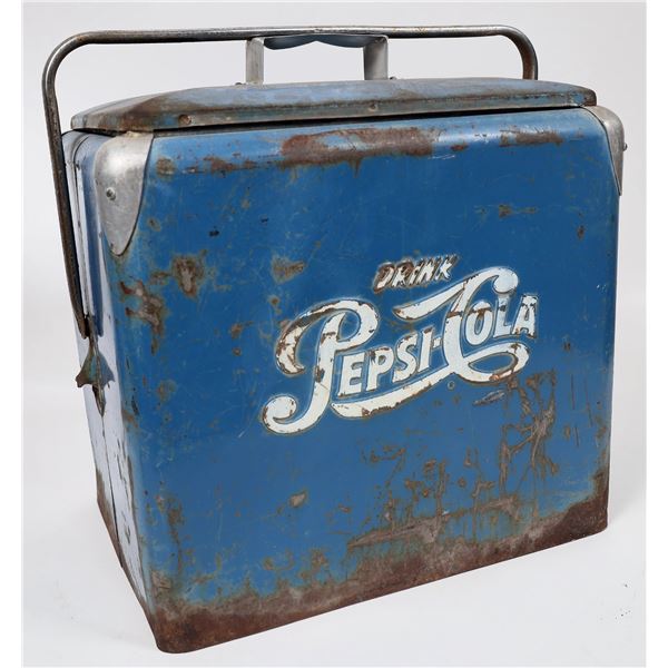 Pepsi Cola Metal Cooler [157242]