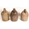 Image 2 : Classic Eastern Pictorial Stoneware Jugs (3), #2 (2 gal) [159861]