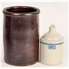 Image 1 : Brown Crockery & Small White Jug [159689]