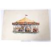 Image 1 : Merry Go Round Watercolor [157015]