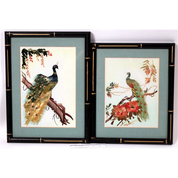 Peacock Art in Frames, 2 [157013]