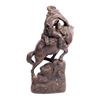 Image 2 : Bob Scriver Cowboy Bronze Sculpture [160598]