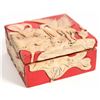 Image 1 : Carved Asian Stone Box, Aquatic Themed [161353]