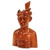 Image 1 : Carved Wood Asian Woman [161310]