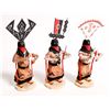 Image 1 : Apache Crown Dancer, Apache Devil Dancer, and Apache Spirit Dancer Kachinas by R.B. [160518]