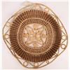 Image 2 : Shallow Pine Needle Basket [159642]