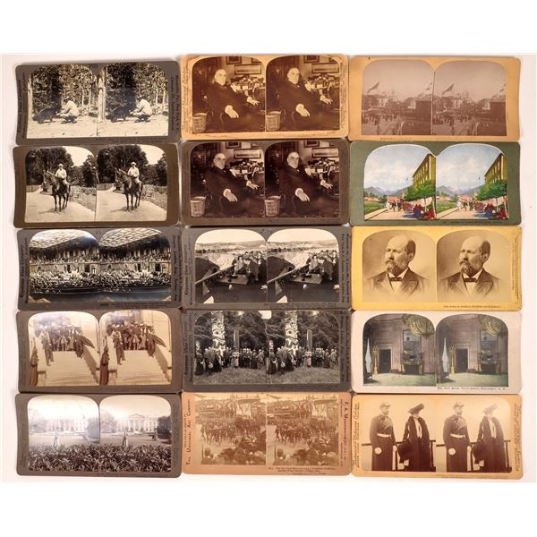 US Presidents Stereoviews, 15 [160688]
