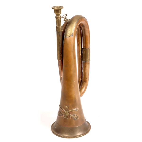US 7th Cavalry Bugle Company A  c.1880's [158587]
