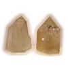 Image 1 : Pair of Polished Quartz Crystals, Bookend Gem Quality [159904]