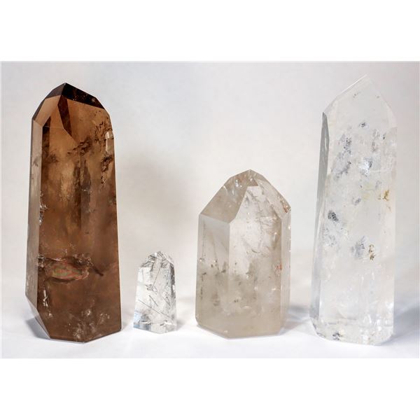 Polished Quartz Crystals, 8 [159604]