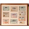 Image 1 : Framed Colorado Mining Stock Certificates; c. 1890s [151094]