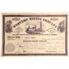 Image 1 : Western Mining Company Stock Certificate [155609]