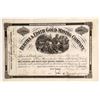 Image 1 : Bertha & Edith Gold Mining Company Stock Certificate [155613]