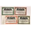 Image 1 : 4 Varieties of Cripple Creek Railroad Stocks [157346]