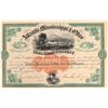 Image 1 : Atlantic, Mississippi & Ohio RR Co. Stock, 1872, Imprinted Revenue [158026]