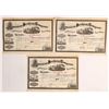 Image 1 : American Dredging Company Stock Certificate Trio [155833]