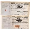 Image 1 : Philadelphia & West Chester Turnpike Road Co. Stock Pair [155837]