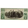 Image 2 : First National Bank of Northampton Five Dollar Note [161218]