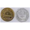 Image 1 : E. D. Keller Tokens (2) [158778]