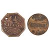 Image 1 : UCOQ Saloon/Montag Tokens (2) [156546]