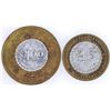 Image 2 : Bimetallic R 10 Grand Junction Tokens (2) [154225]